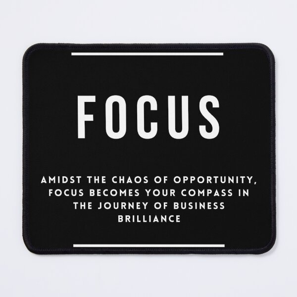 Item preview, Focus Motivational Inspirational Definition Quote Sign Words designed and sold by CanvasInspire.