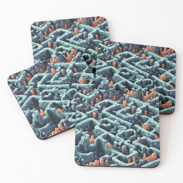 Item preview, Digital Labyrinth Exploration V2 designed and sold by GracePaigePlaza.