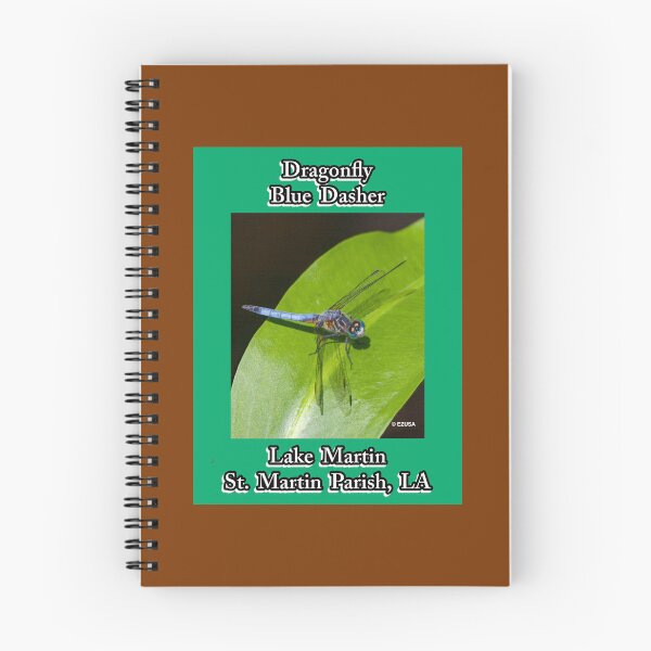 Item preview, The Perfect Gift For A Dragonfly Lover ~ Dragonfly: Blue Dasher, Lake Martin Nature Preserve, Lafayette, St. Martin Parish, Louisiana. designed and sold by MoreEZUSA-Here.