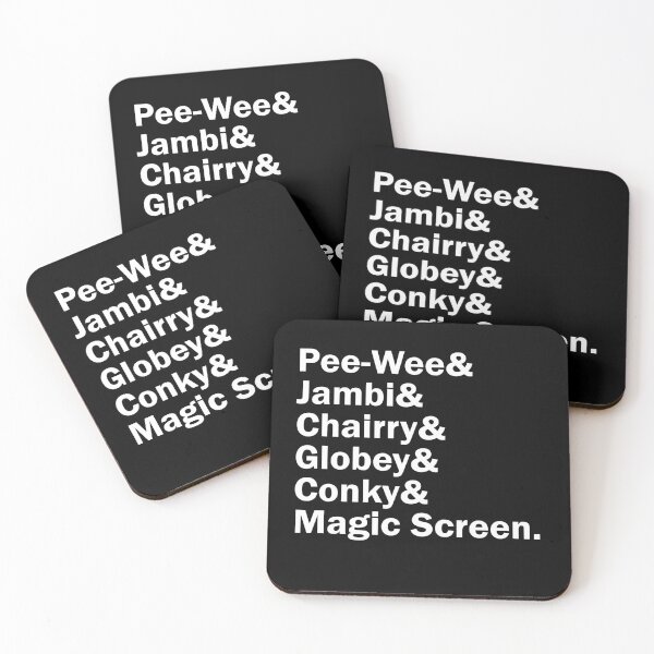 Item preview, Funny Names x Pee Wee's Playhouse designed and sold by 3dmuckychris.