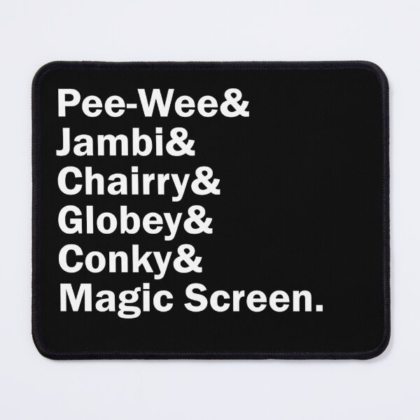 Item preview, Funny Names x Pee Wee's Playhouse designed and sold by 3dmuckychris.