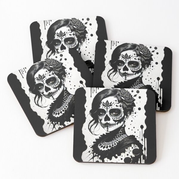 Item preview,  Black and White Halloween Art - Halloween Design designed and sold by DesignscapeWCF.