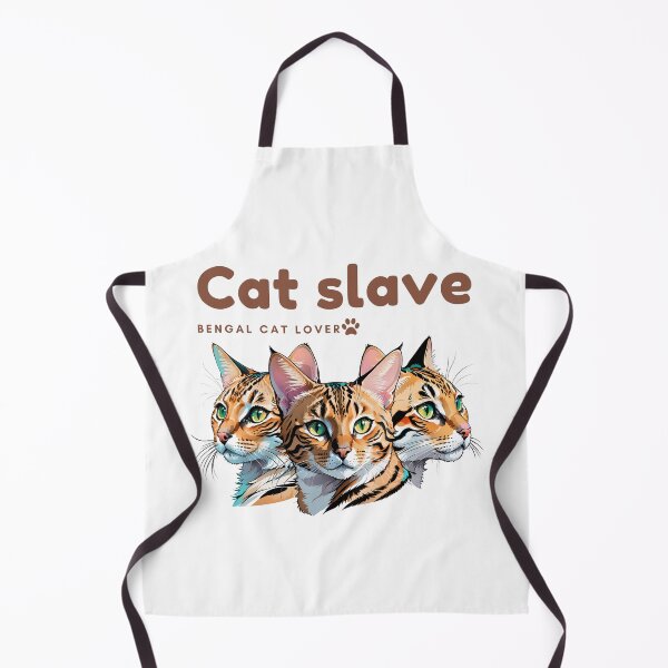 Item preview, Cat slave - Bengal Cat lovers designed and sold by mamacub.