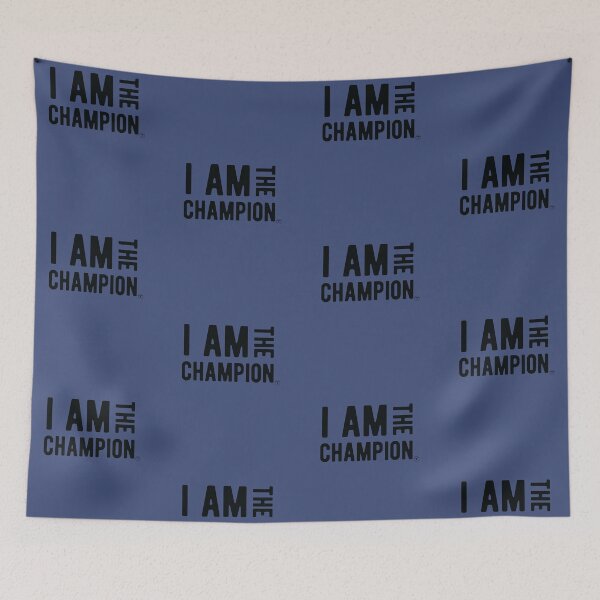 Item preview, I am the Champion Workout T-Shirt designed and sold by TrendyMerch.