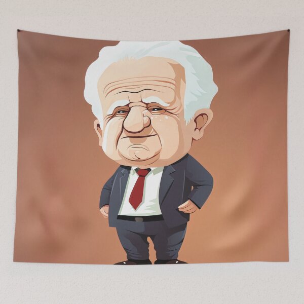 Item preview, David Ben-Gurion | cute style designed and sold by ComicsFactory.