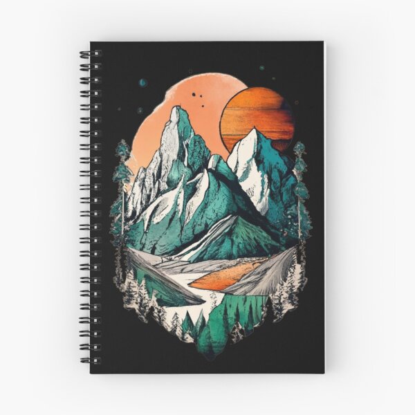Item preview, Ethereal Patagonia: Minimalism & Watercolor designed and sold by WilsonMiller-.
