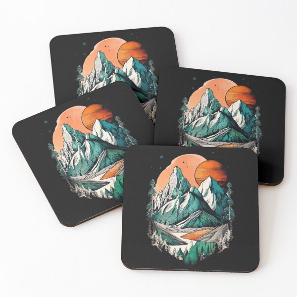 Item preview, Ethereal Patagonia: Minimalism & Watercolor designed and sold by WilsonMiller-.