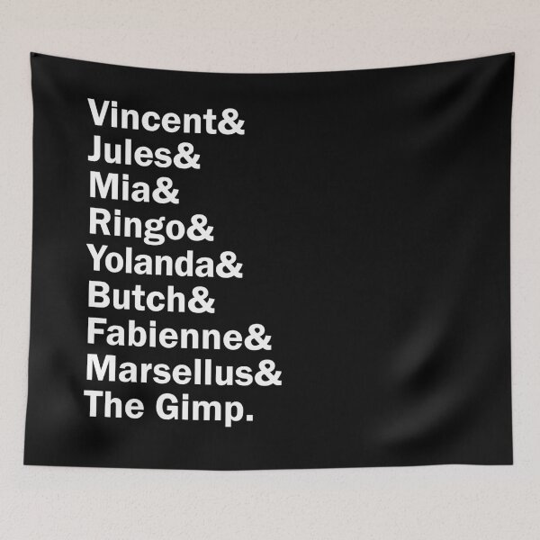 Item preview, Funny Names x Pulp Fiction  designed and sold by 3dmuckychris.
