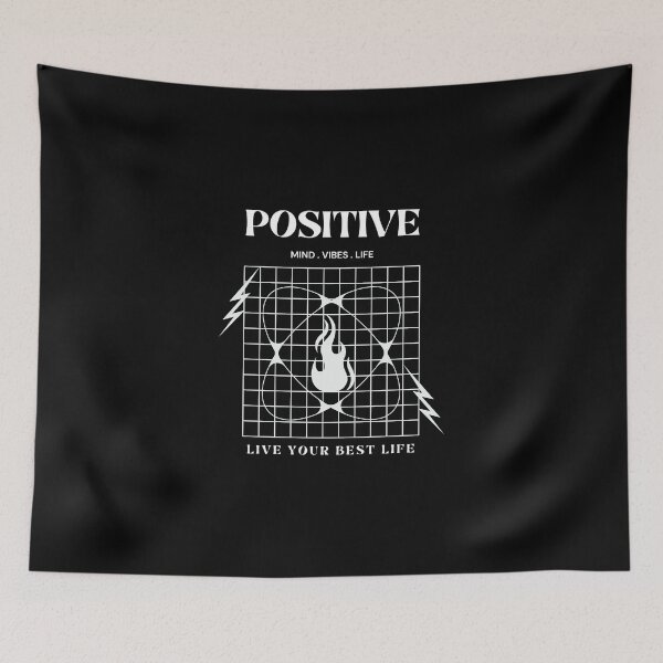 Item preview, Positive Mind . Vibes . Life | Streetwear designed and sold by niclothing.