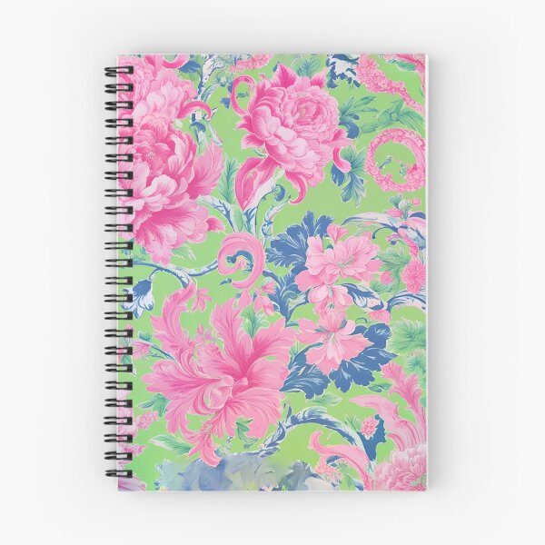 Item preview, Soft pink and green traditional French toile de jouy designed and sold by SophieClimaArt.