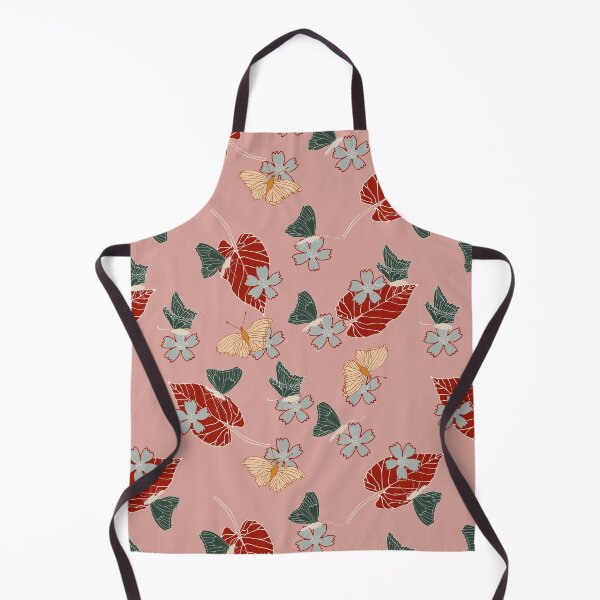 Item preview, Pink maroon green orange butterfly garden! designed and sold by SerahO.