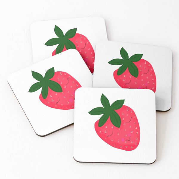 Item preview, Happy Little Strawberry designed and sold by CrashdLanding.