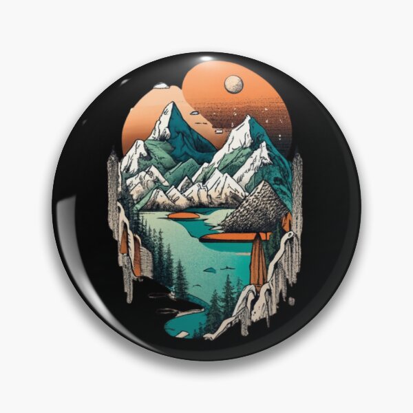 Item preview, Universe in Lines: Patagonian Mountains designed and sold by WilsonMiller-.