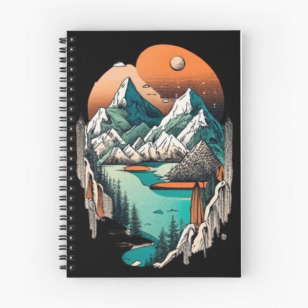 Item preview, Universe in Lines: Patagonian Mountains designed and sold by WilsonMiller-.