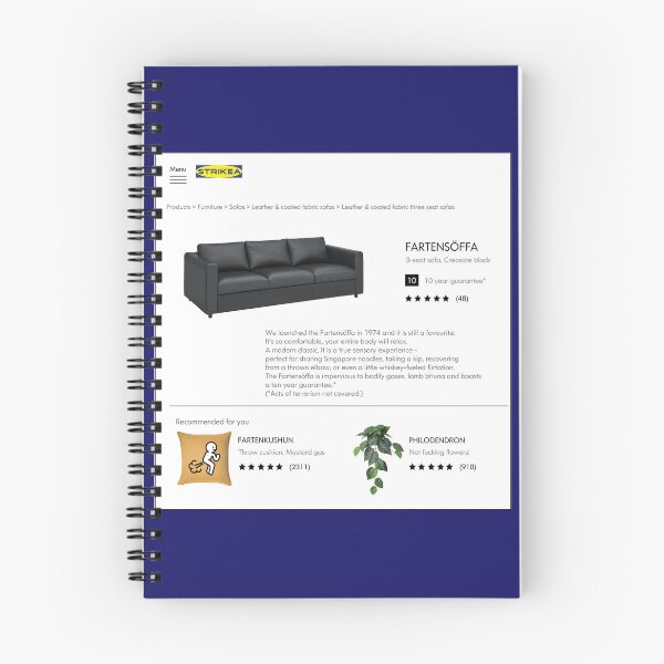 Item preview, The Farting Sofa (Strike Series) designed and sold by SuperfluousGirl.