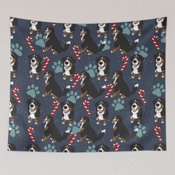 Item preview, Christmas Bernese Mountain Dog  designed and sold by KantstandyaC.
