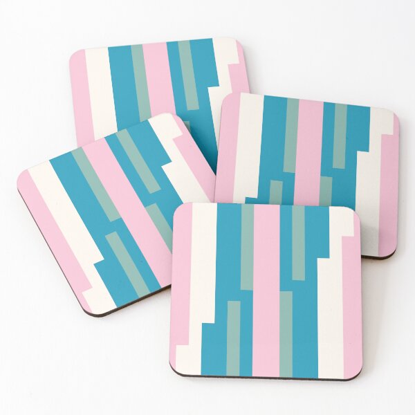 Item preview, I Should Be So Lucky // Retro Happy Geometric Dance Nostalgia 1980s Pastel Pattern 8bit Pixel Art designed and sold by mixedpixels.