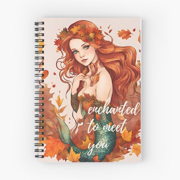 Item preview, On Fire Enchanted Fall Mermaid  designed and sold by MissMabelsWorld.