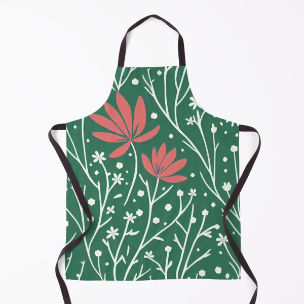 Item preview, Winter flowers / Red & Green designed and sold by UllaSformat.