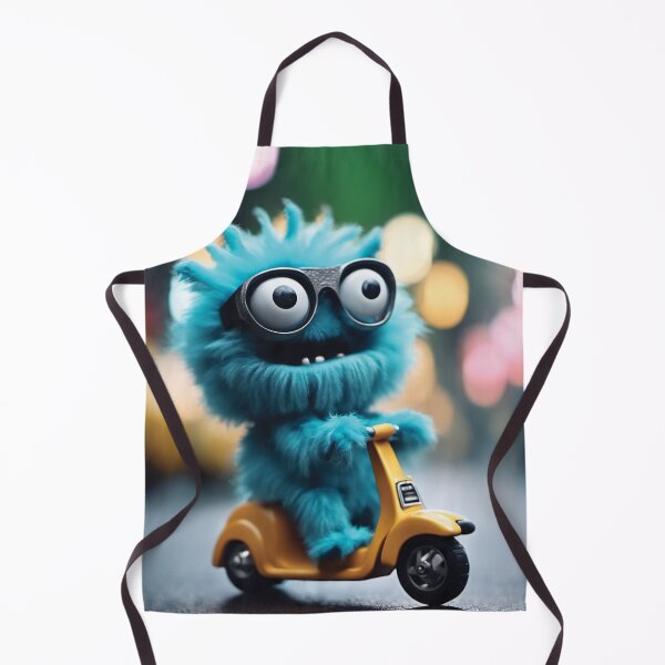Item preview, Monsterville Monsters: Scooter designed and sold by MonstersByBecky.