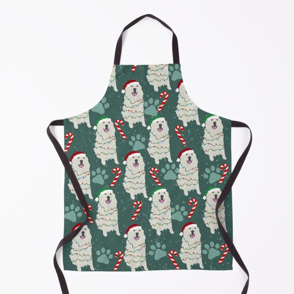 Item preview, Christmas Great Pyrenees Green Pattern designed and sold by KantstandyaC.