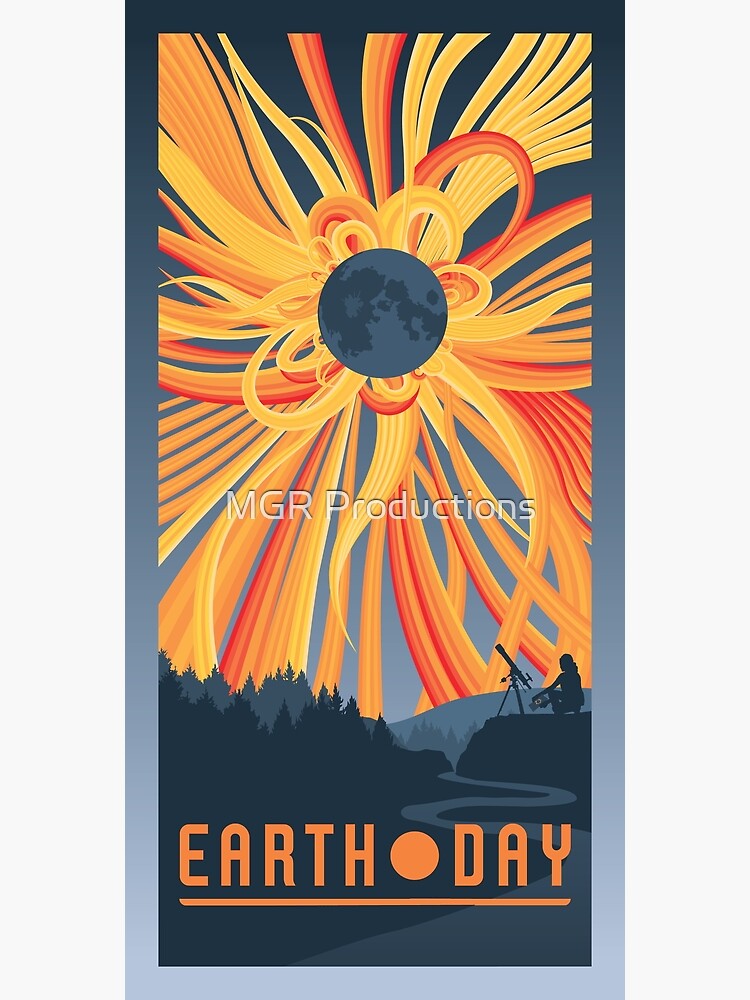 Discover Earth Day is Everyday Premium Matte Vertical Poster