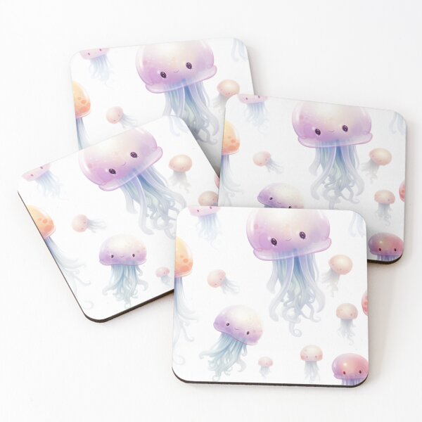 Item preview, beautiful colour full cute jellyfish  designed and sold by Superann8.