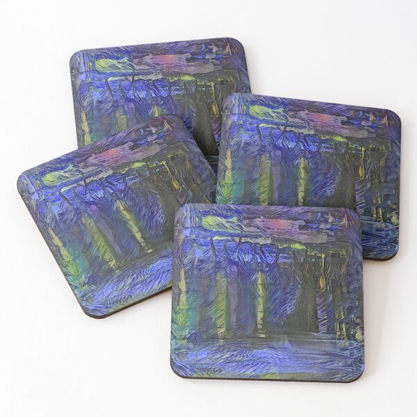Item preview, Darkly Dreaming Forest Night designed and sold by zuckervati.