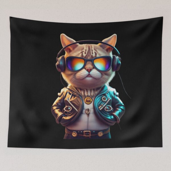 Item preview, Rocker Cat designed and sold by CynthiaQueiroz.