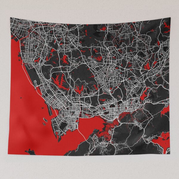 Item preview, Shenzhen City Map of China - Oriental designed and sold by deMAP.