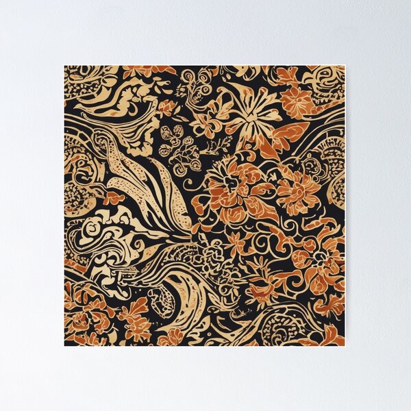 Item preview, a close up of a floral design designed and sold by Enga6.