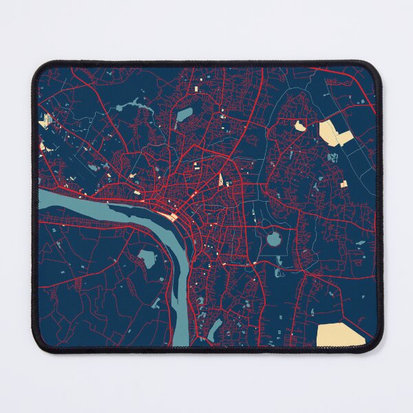 Item preview, Vientiane City Map of Laos - Hope designed and sold by deMAP.