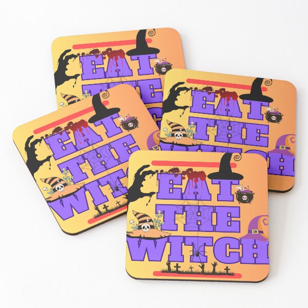 Item preview, Cómete a la bruja: ¡una espeluznante fiesta de Halloween! designed and sold by GroovyFusion.