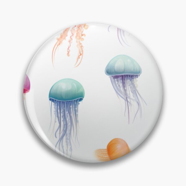 Item preview, small jellyfish colour full cute beautiful designed and sold by Superann8.