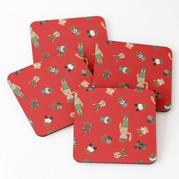 Item preview, Wood Badge Patrol Critters - Baden-Powell Pattern - Red designed and sold by Tyson Carter.