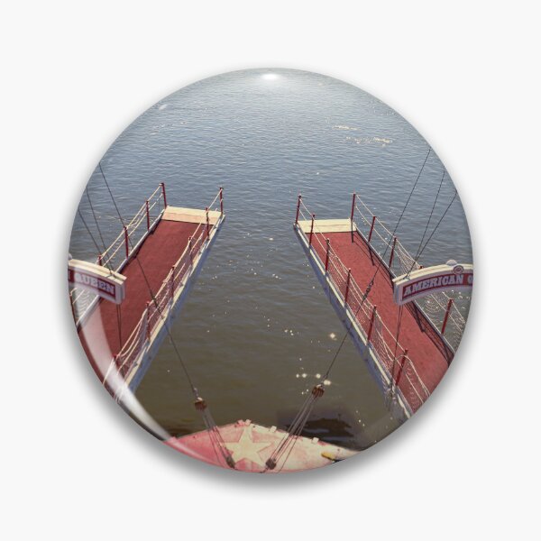 Item preview, Walk The Gang Plank On The American Queen Vertical designed and sold by LisaWootenPhoto.