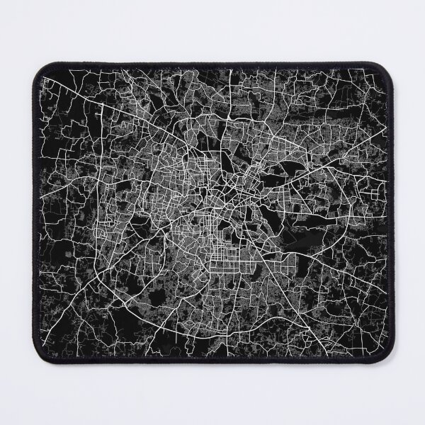 Item preview, Bengaluru City Map of India - Full Moon designed and sold by deMAP.