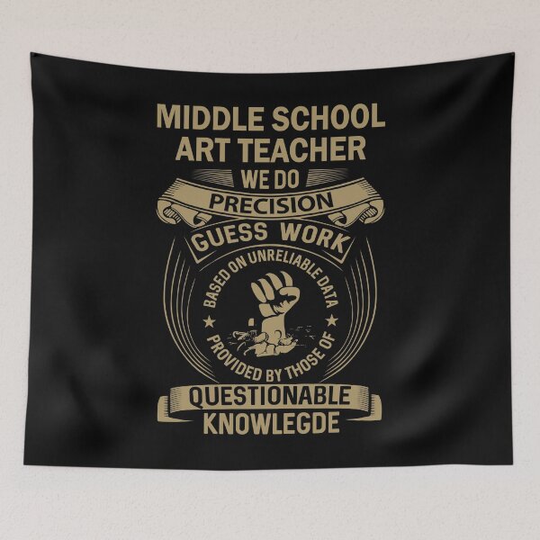 Item preview, Middle School Art Teacher designed and sold by MiraclePitts.