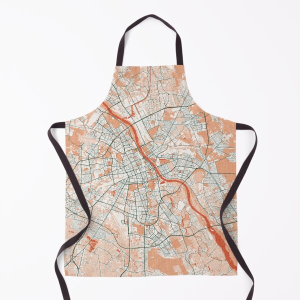 Item preview, Warsaw City Map of Poland - Bohemian designed and sold by deMAP.