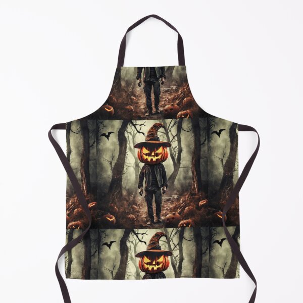 Item preview, Pumpkin Man in an apocalyptic forest  designed and sold by Tistmarket.