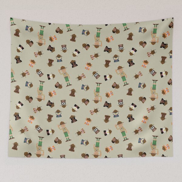 Item preview, Wood Badge Patrol Critters - Baden-Powell Pattern - Tan/Khaki designed and sold by Tyson Carter.