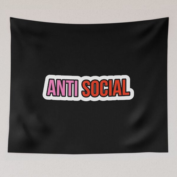 Item preview, Anti social designed and sold by Laura-stbr.