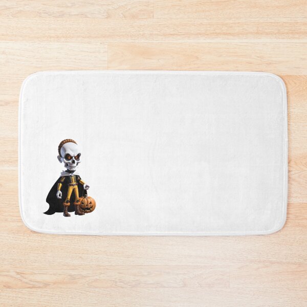 Item preview, Halloween Cartoon Skeleton with pumpkin designed and sold by cArtToonShop.