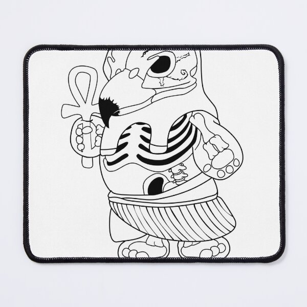 Item preview, Lil'Skelly Horus B/W designed and sold by Bhurdart.