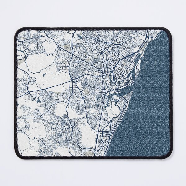 Item preview, Recife City Map of Brazil - Coastal designed and sold by deMAP.