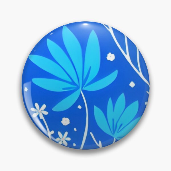 Item preview, Winter flowers / Blue  designed and sold by UllaSformat.