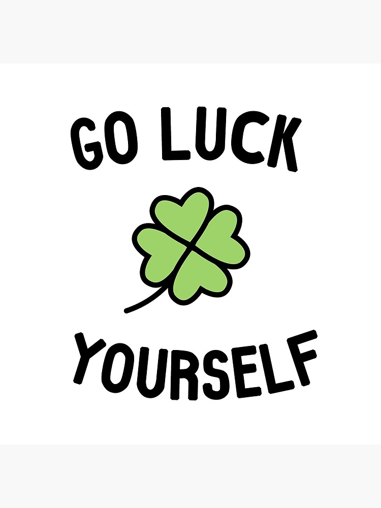 Go luck. St Patrick Stickers.