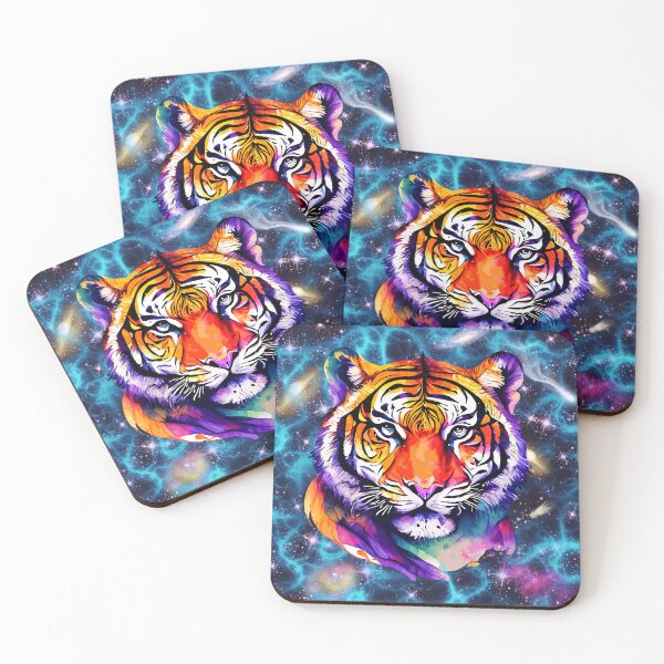 Item preview, Galactic Tiger  designed and sold by Aidesign77.