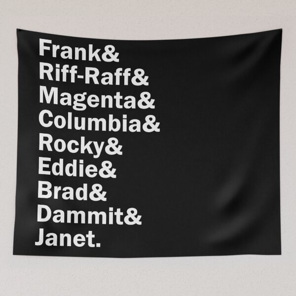 Item preview, Funny Names x Rocky Horror Picture Show designed and sold by 3dmuckychris.
