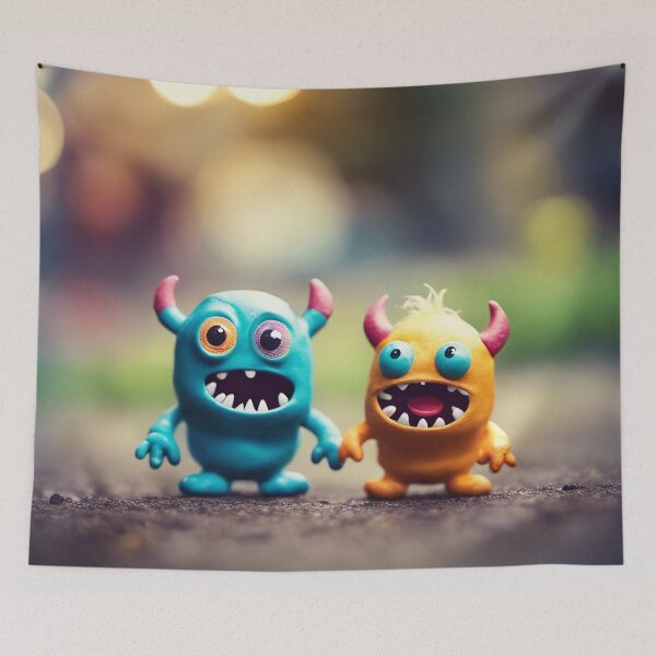 Item preview, Monsterville Monsters: On a Hike designed and sold by MonstersByBecky.